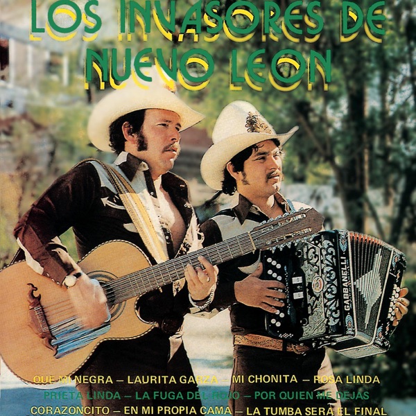 Disco Laurita Garza - Los Invasores de Nuevo León