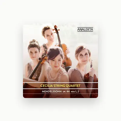 Listen to Cecilia String Quartet, watch music videos, read bio, see tour dates & more!