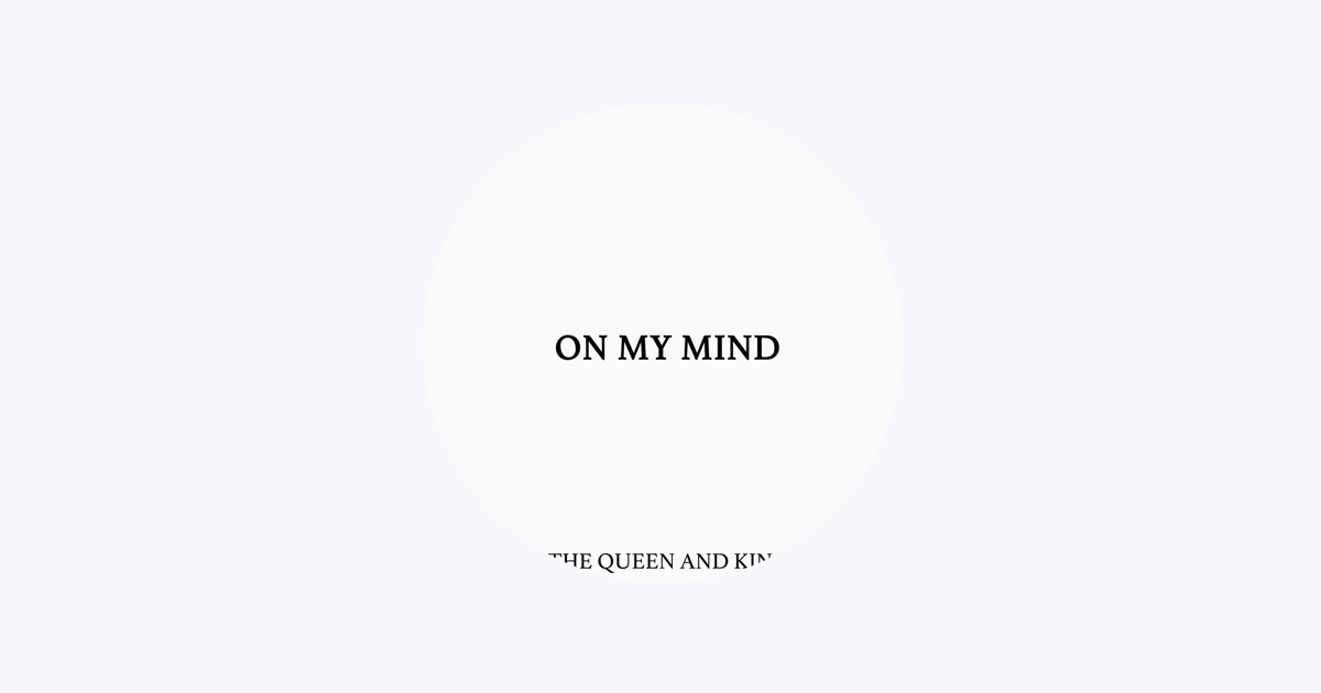 King & Queen - Apple Music