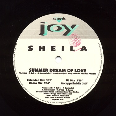Summer Dream of Love (Radio Mix) - Sheila | Shazam