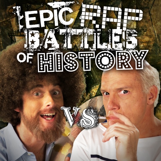 Cover artwork for Bob Ross vs Pablo Picasso