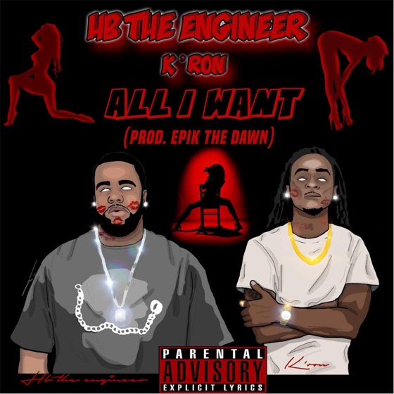 Cover artwork for All I Want (feat. K'ron)