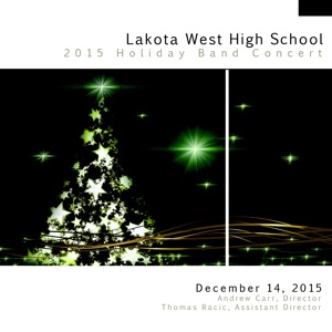 Lakota West High School 2015 Holiday Band Concert