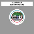 Burning flame