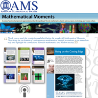Mathematical Moments from the American Mathematical Society podcast