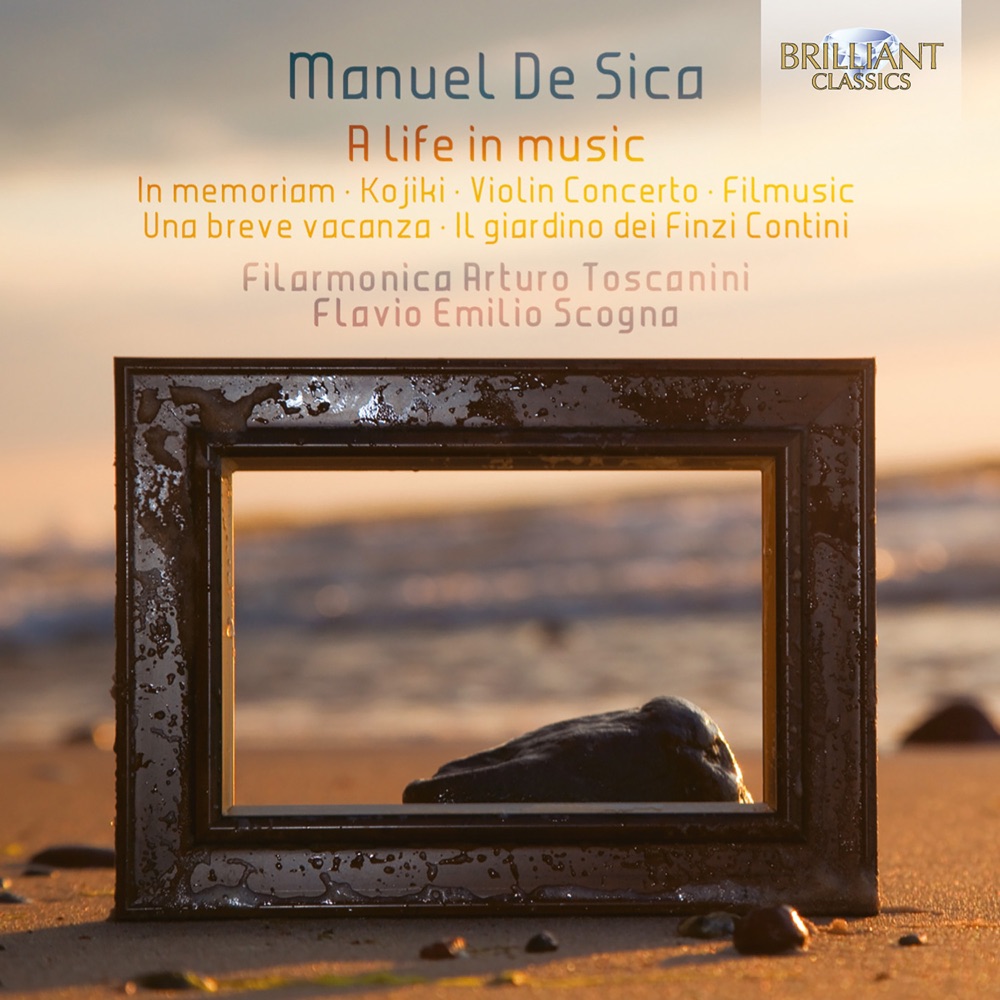 Обложка альбома «De Sica: In Memoriam, Violin Concerto, Una breve vacanza» — Filarmonica Arturo Toscanini & Flavio Emilio Scogna