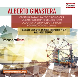 Ginastera: Obertura para el Fausto Criollo, Op. 9; Variaciones Concertantes, Op. 23; Ollantay, Op. 17 & Bomarzo Suite, Op. 34a