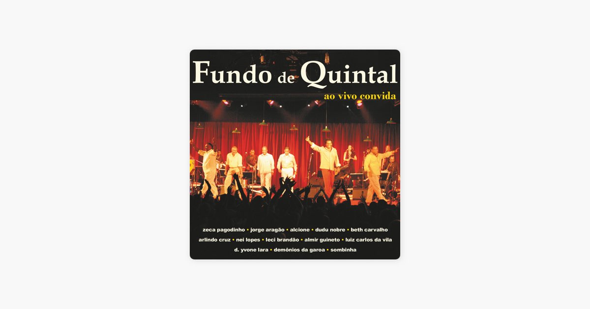 Dvd Fundo De Quintal Ao Vivo Convida