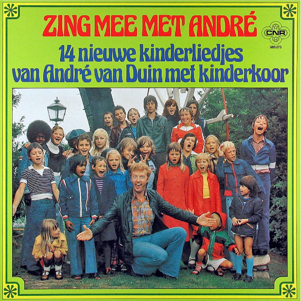 Zing mee met André (feat. Kinderkoor de Spettertjes) by Andre Van Duin album cover