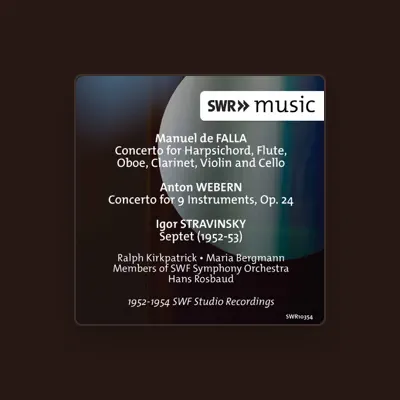 Listen to SWF Sinfonieorchester Baden-Baden, watch music videos, read bio, see tour dates & more!