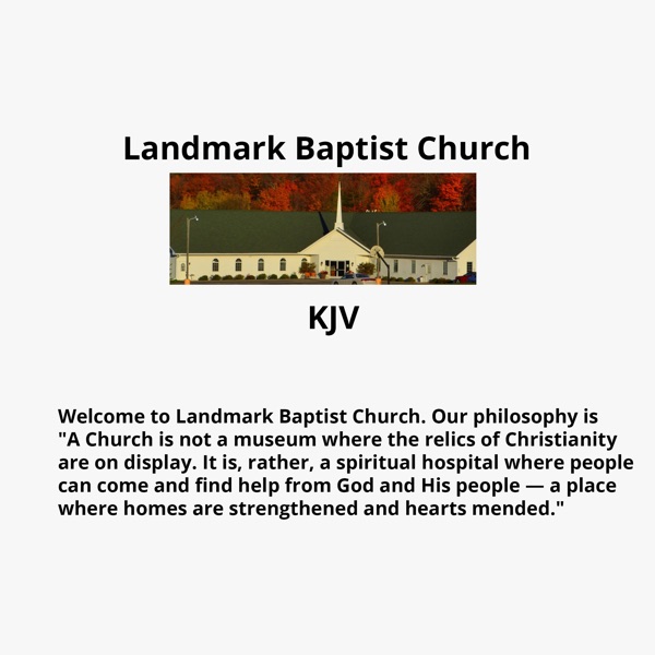 Landmark Baptist Church cover