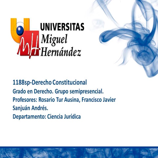 Derecho Constitucional (umh1188sp) curso 2013-14