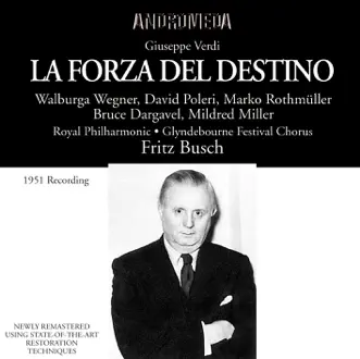 La forza del destino, Act III Scene 11: A buon mercato chi vuol comprare? (Trabuco) by Walburga Wegner, David Poleri, Marko Rothmüller, Bruce Dargavel, Mildred Miller, Stanley Mason, Bruna Maclean, Owen Brannigan, Roberts, Thomas, Philip Lewtas, Dennis Wicks, Glyndebourne Festival Chorus, Royal Philharmonic Orchestra & Fritz Busch song reviws