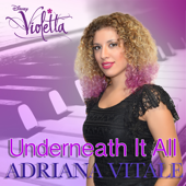 Cover art for Underneath It All (Acoustic) from Violetta 3 by Adriana Vitale & Alessandro Serra