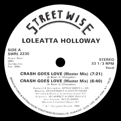 Crash Goes Love - EP - Loleatta Holloway