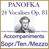 Panofka: 24 Vocalises Op. 81 Accompaniments for Soprano, Mezzo and Tenor artwork