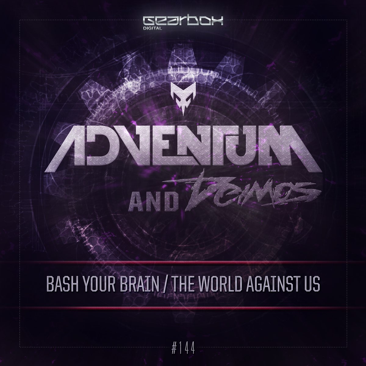 Brain 47. Against the World. Bash your Brains in. Against all World.