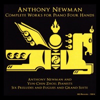 Anthony Newman: Complete Works for Piano Four Hands - Anthony Newman & Yun-Chin Zhou
