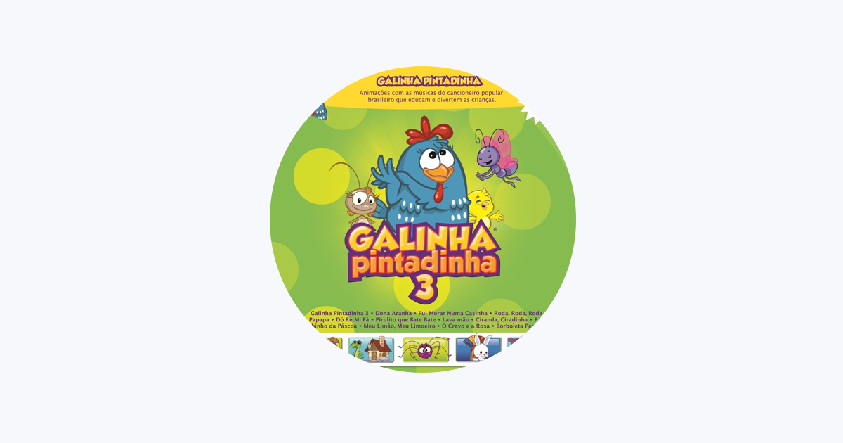 Fui Morar Numa Casinha - Galinha Pintadinha 3 - OFICIAL 