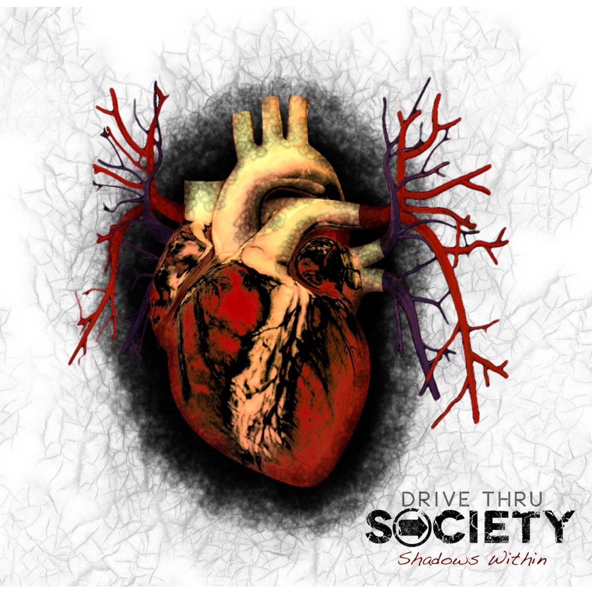 Shadow society. Drive thru Society. A Heart glowing from within.