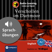 Audiobook cover for Verschollen im Dartmoor: Compact Lernkrimis - Englisch A2 by Joseph M. Sykes & Barbara Holle