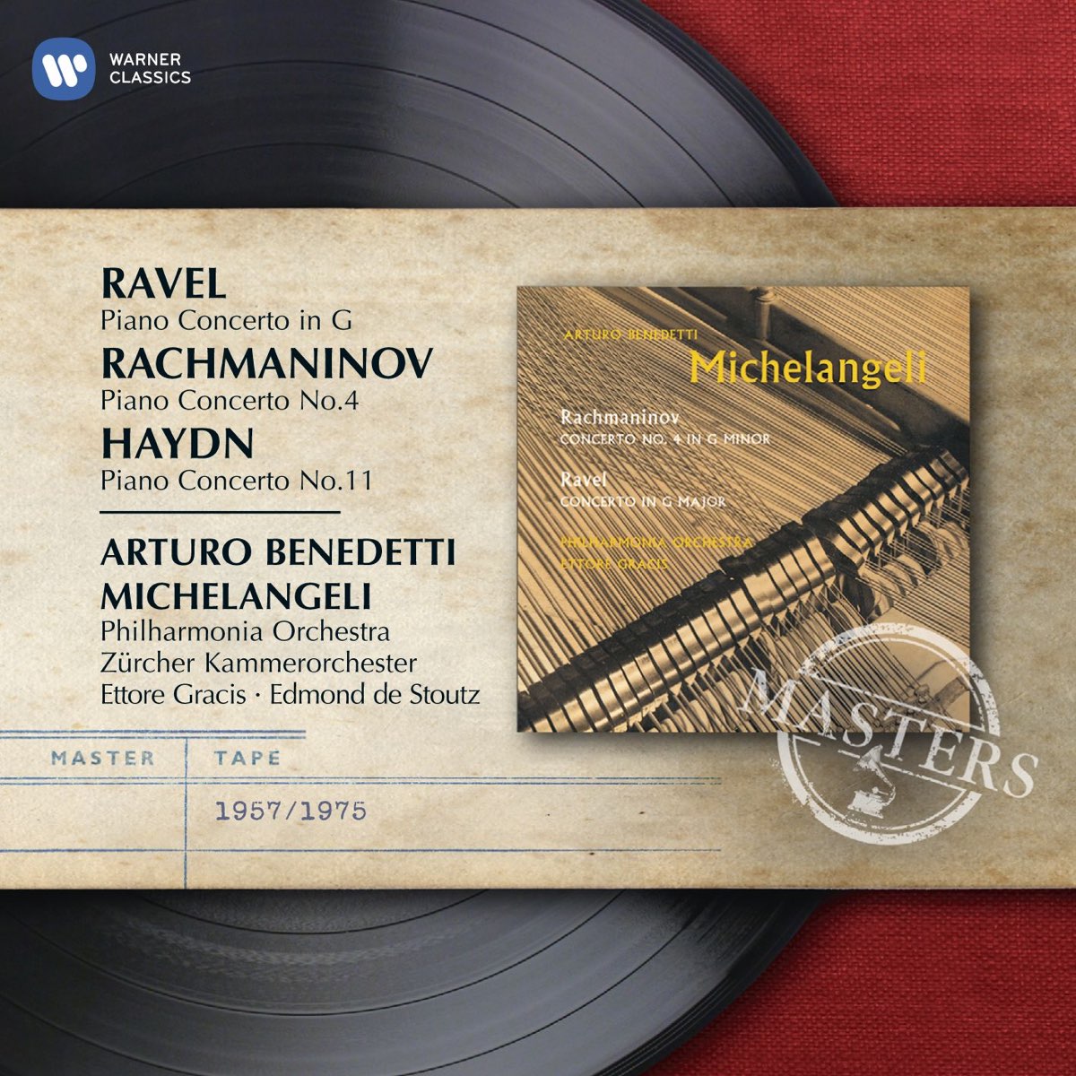 Haydn, Rachmaninov, Ravel: Piano Concertos by Arturo Benedetti Michelangeli  on Apple Music