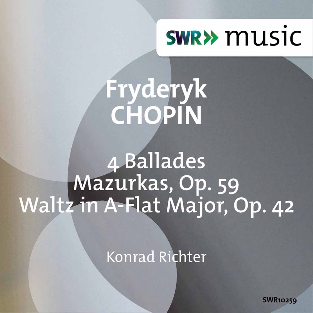 Обложка альбома «Chopin: Ballades, Mazurkas & Waltz, Op. 42» — Konrad Richter