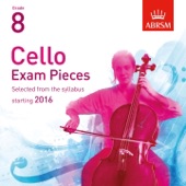 Cello Exam Pieces Starting 2016, ABRSM Grade 8 artwork