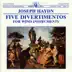 J. Haydn: Five Divertimentos for Wind Instruments album cover