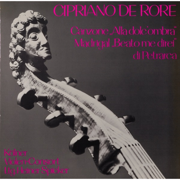 De Rore: 6 Canzonen, Madrigal "Beato me direi"