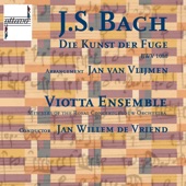 Die Kunst der Fuge, BWV 1080: Contrapunctus XIV, canon alla decima in contrapunto alla terza artwork