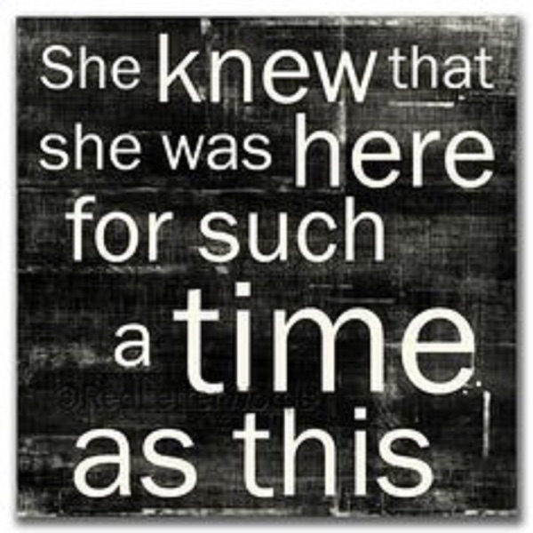 The For Such a time as this... Podcast cover