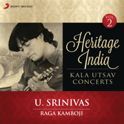 Heritage India (Kala Utsav Concerts, Vol. 2) [Live] - U. Srinivas