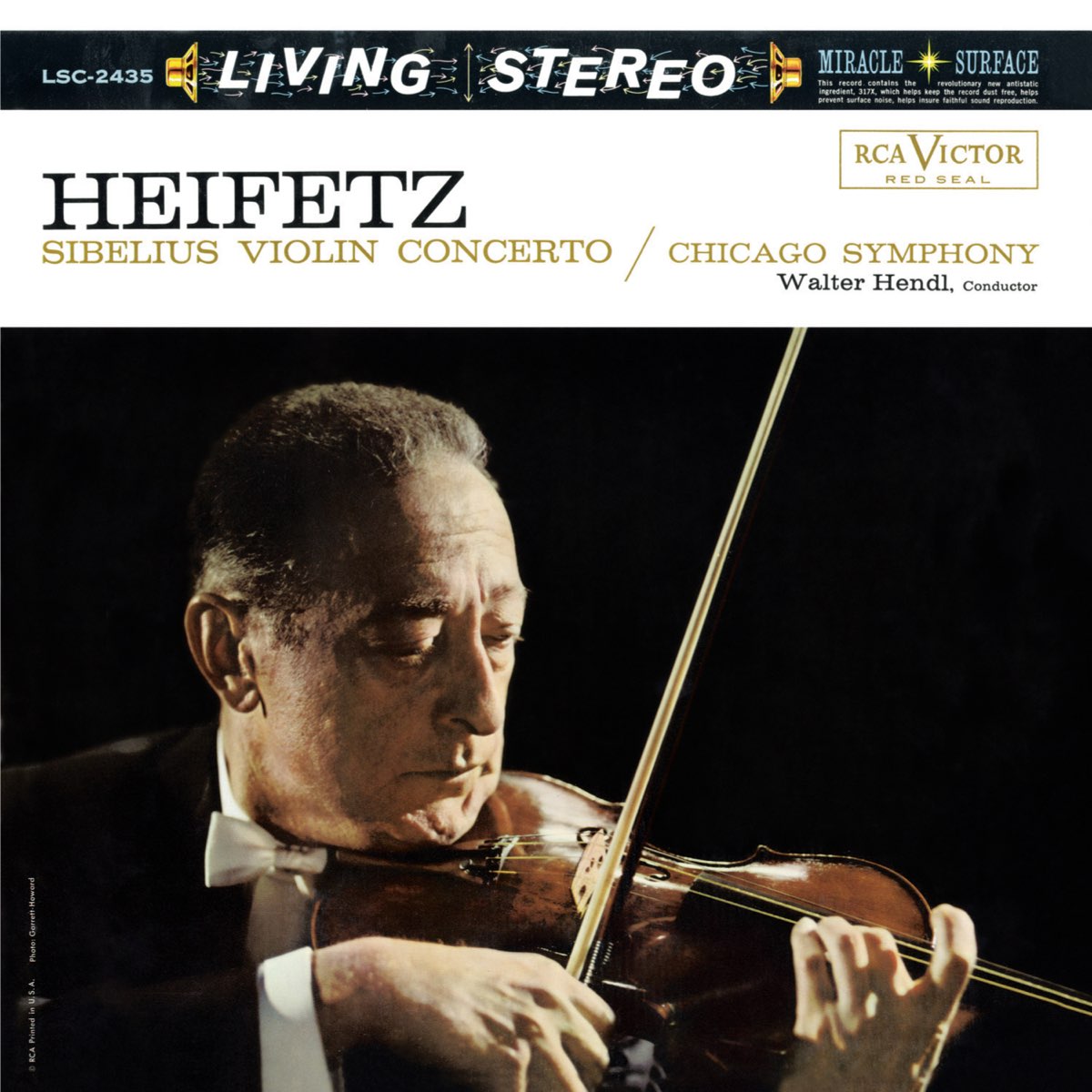 Sibelius: Violin Concerto in D Minor, Op. 47 - EP - Album by Jascha  Heifetz, Chicago Symphony Orchestra & Walter Hendl - Apple Music