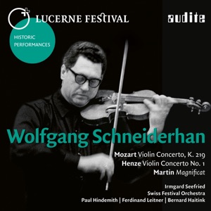 Lucerne Festival Historic Performances: Wolfgang Schneiderhan (Live)