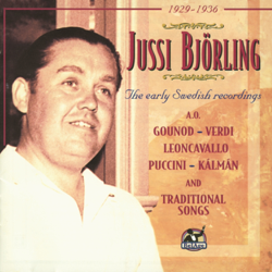 The Early Swedish Recordings - Nils Grevillius Orchestra, Nils Grevillius &amp; Jussi Björling Cover Art