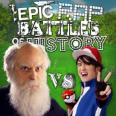 Ash Ketchum vs Charles Darwin artwork