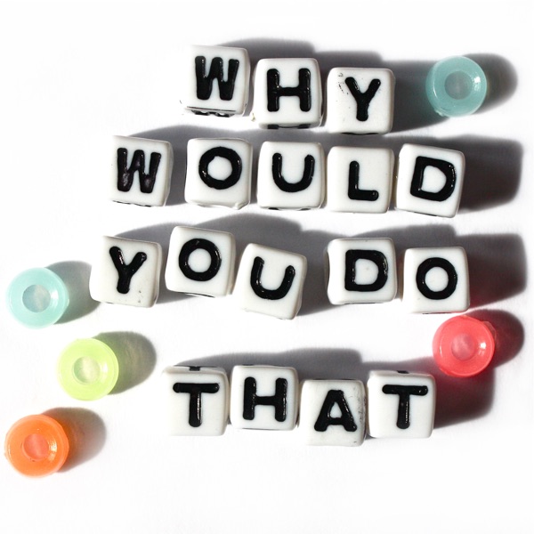 Why Would You DO That? cover