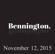 audiobook Bennington, November 12, 2015