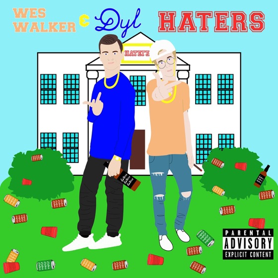 Cover artwork for HATERS