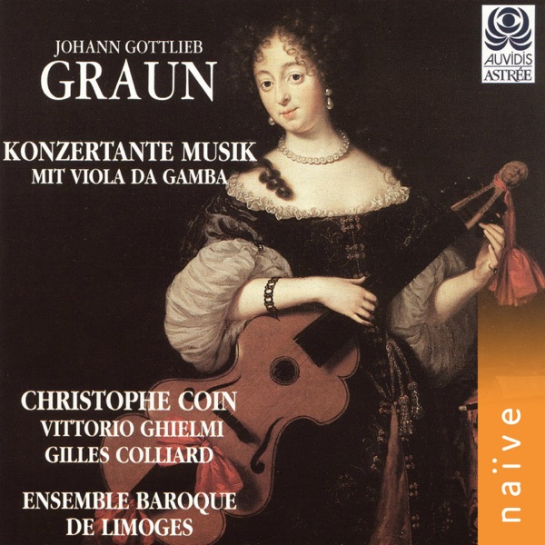 Graun: Konzertante musik mit viola da gamba
