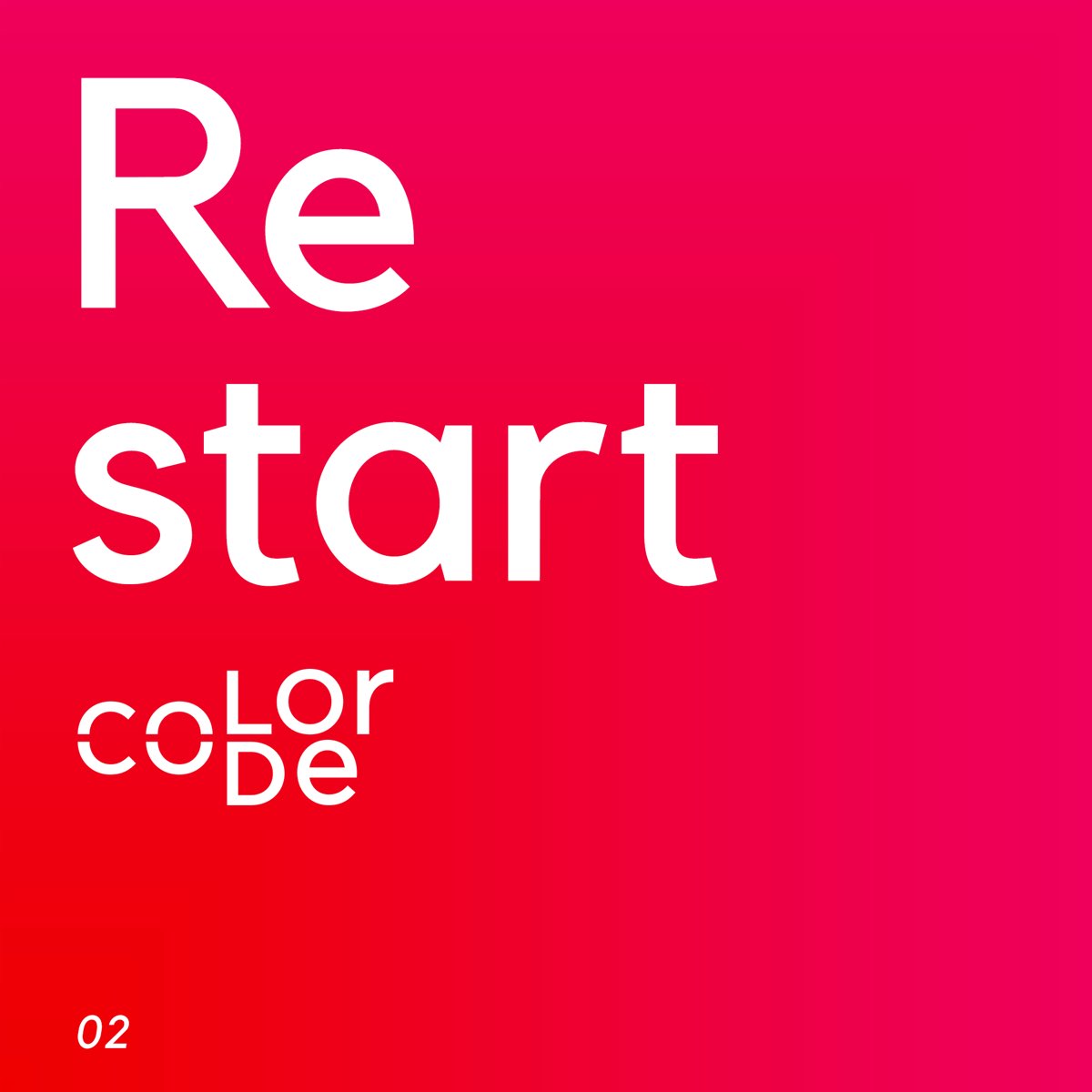 Starting cd. Mutesite "re:start, CD". D-code the Colour of Love.