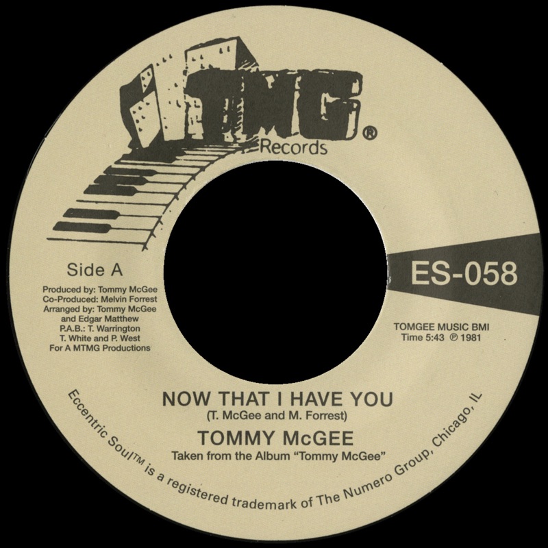 Now That I Have You - Tommy McGee: Song Lyrics, Music Videos