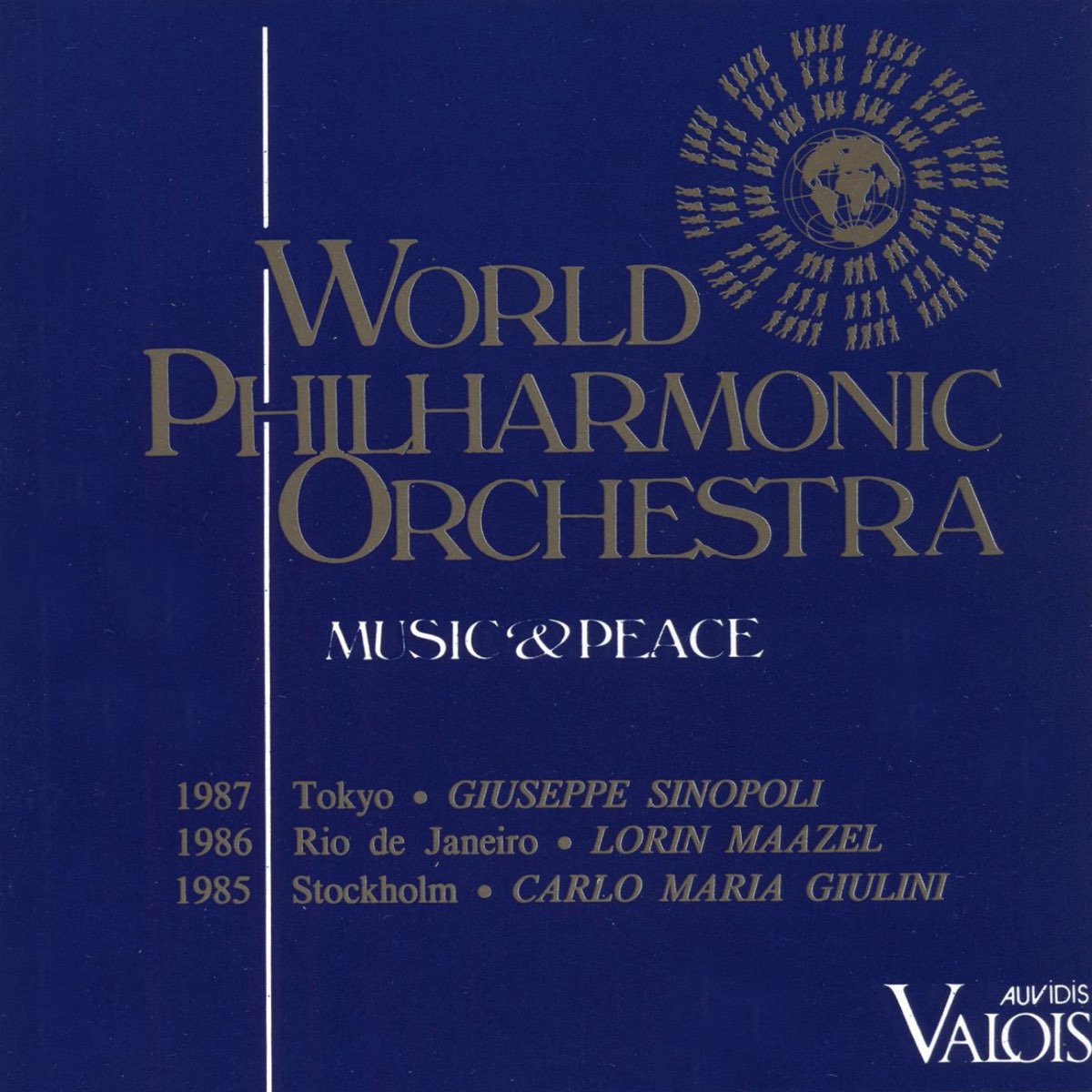 【希少/廃盤】World Philharmonic Orchestra Music & Peace シノポリ、マゼール、ジュリーニ