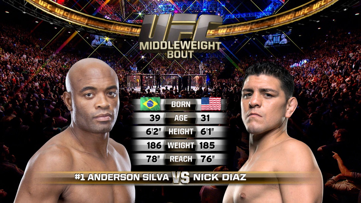 ‎UFC 183: Anderson Silva vs. Nick Diaz - UFC 2010s (temporada 2015 ...
