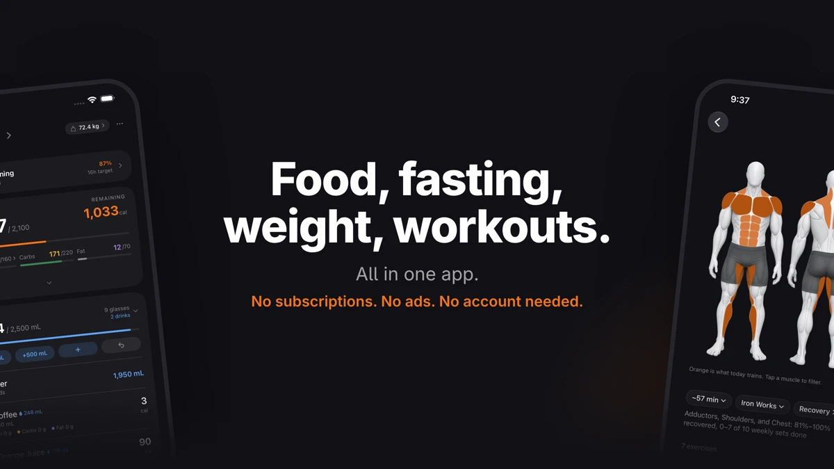Tare: Calorie & Macro Tracker App Store product page header