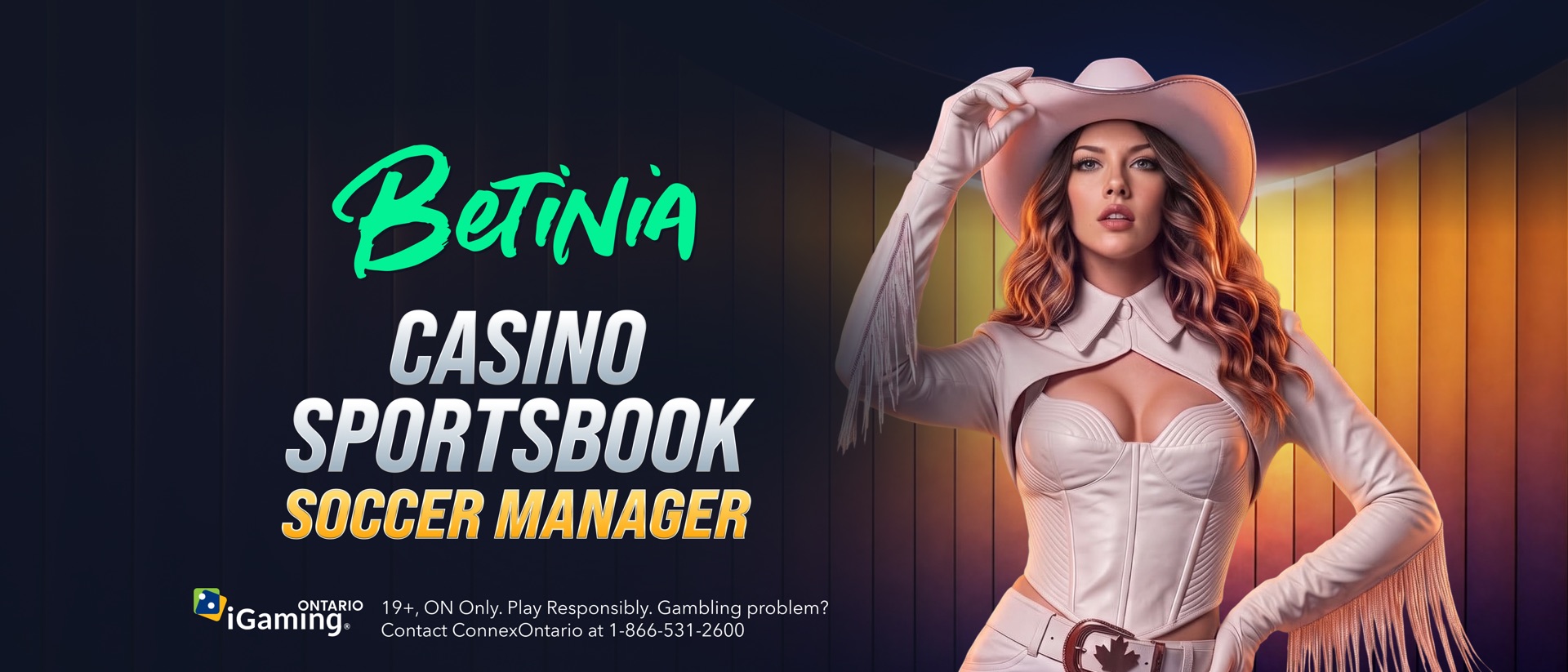 Betinia: Casino & Betting product page header