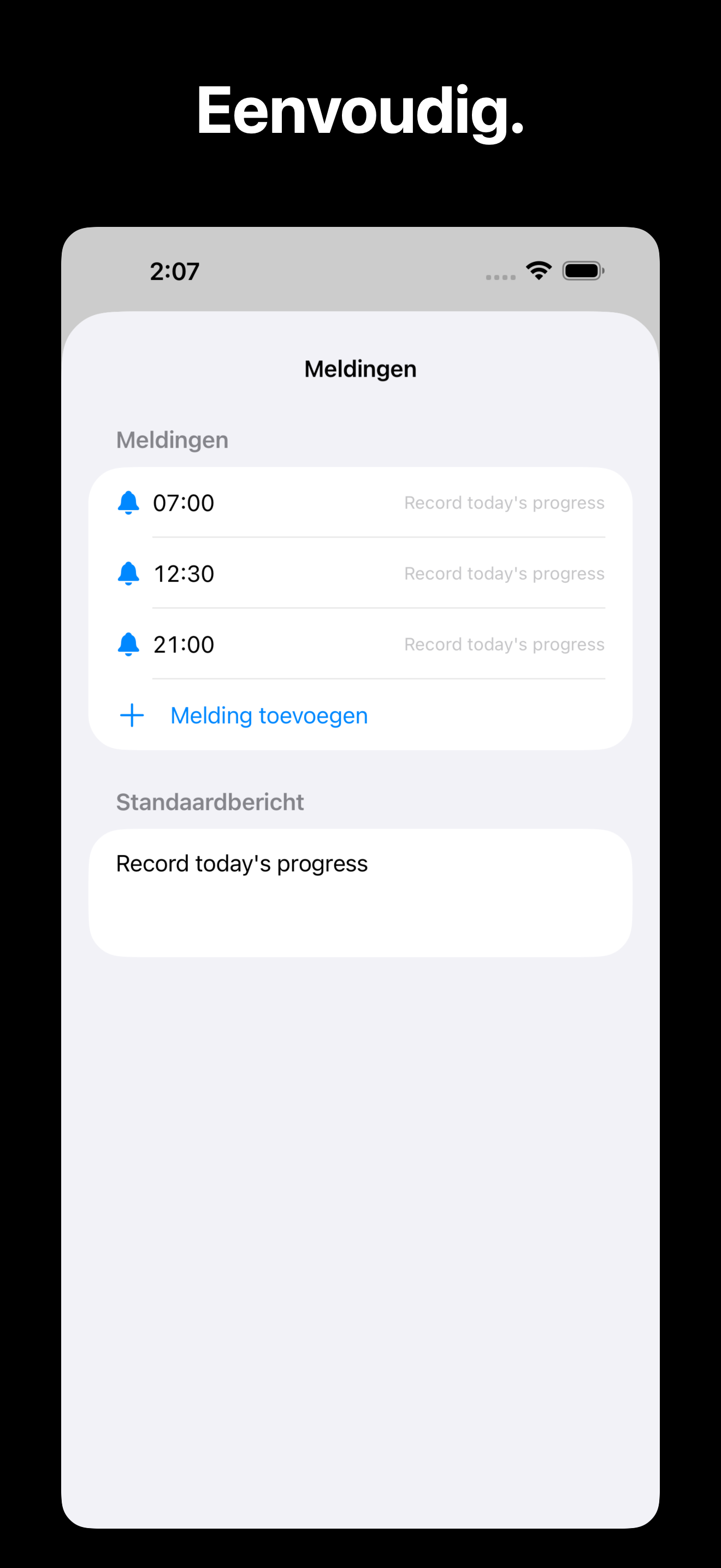 KeepGoing - Habit Tracker iOS screenshot 4 showing app interface