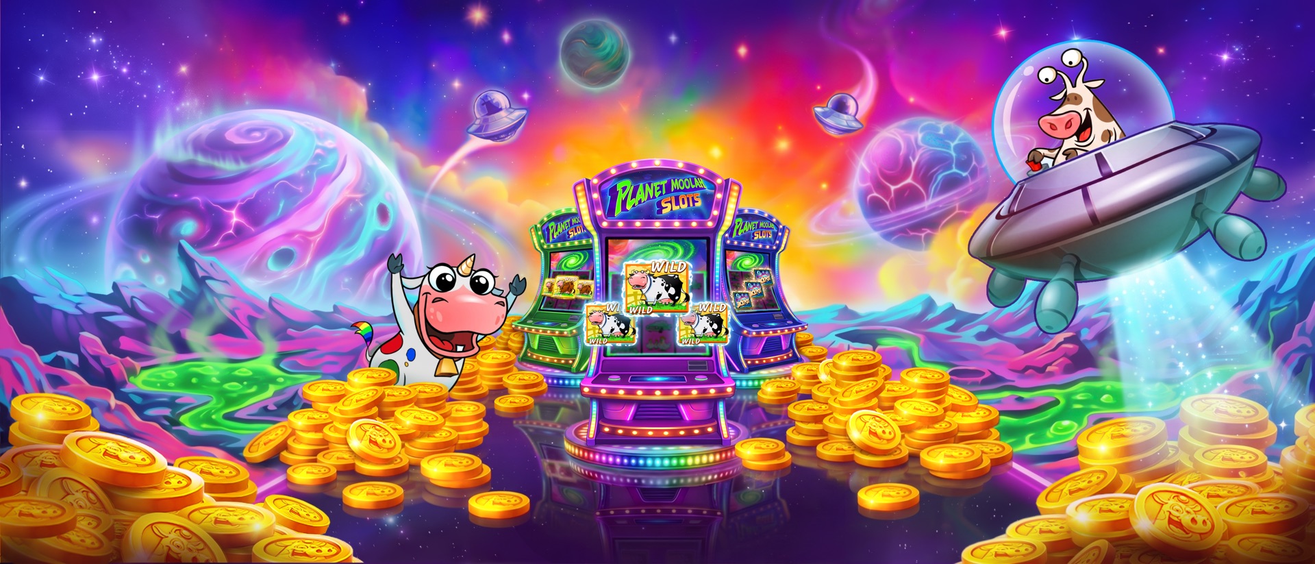 Planet Moolah™ Slots Casino product page header