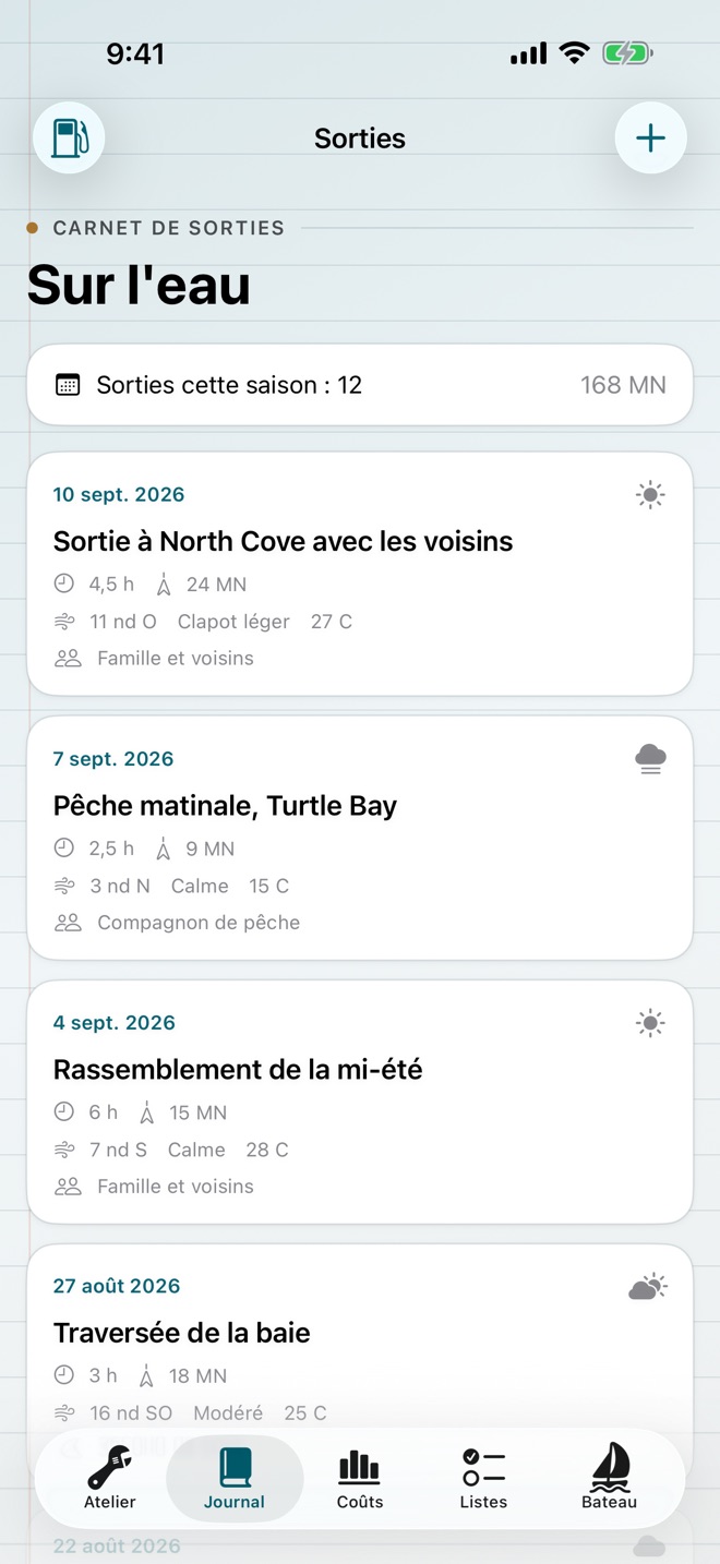 HullBook : Entretien de bateau capture d’écran 6
